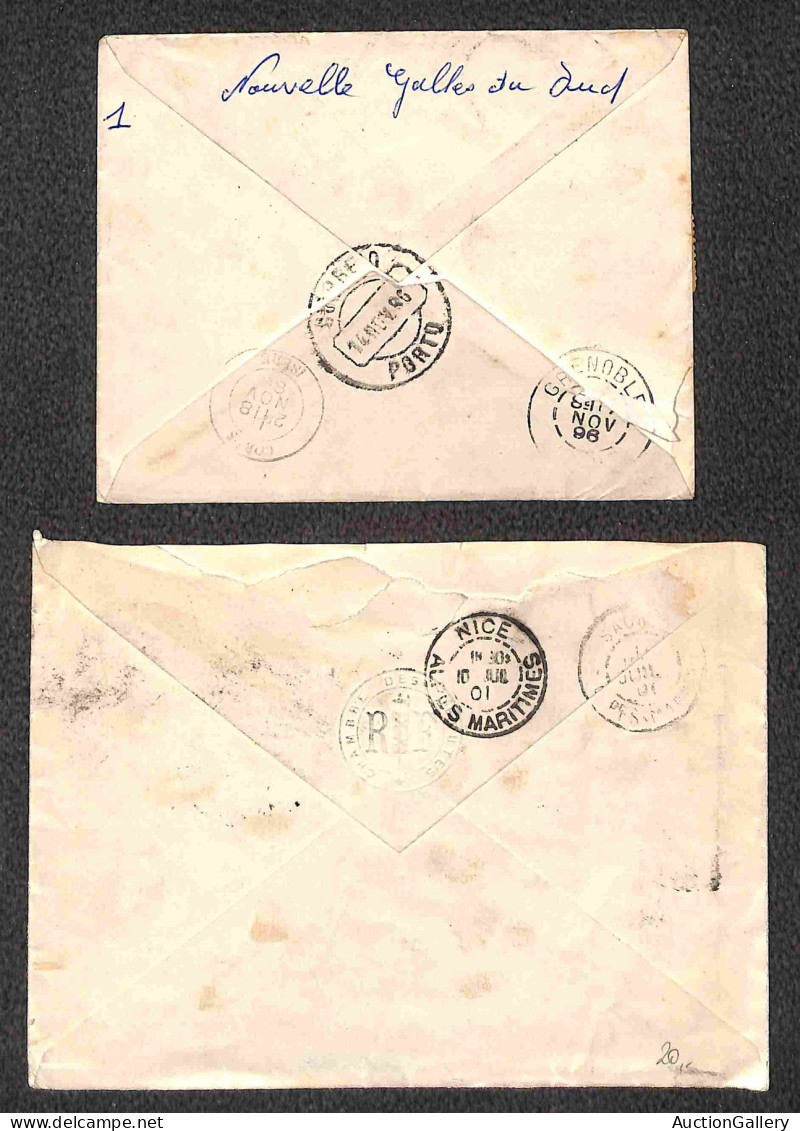 Lotti&Collezioni - Europa&Oltremare - FRANCIA - 1876/1904 - Dieci buste + un frontespizio + una cartolina + affrancature