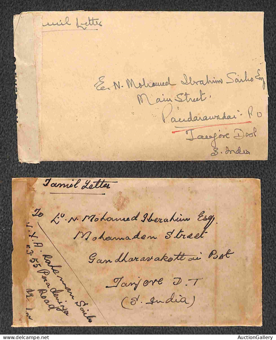 Lotti&Collezioni - Europa&Oltremare - CEYLON - Insieme Di 10 Lettere Del Periodo Per Destinazioni Interne - Da Esaminare - Autres & Non Classés