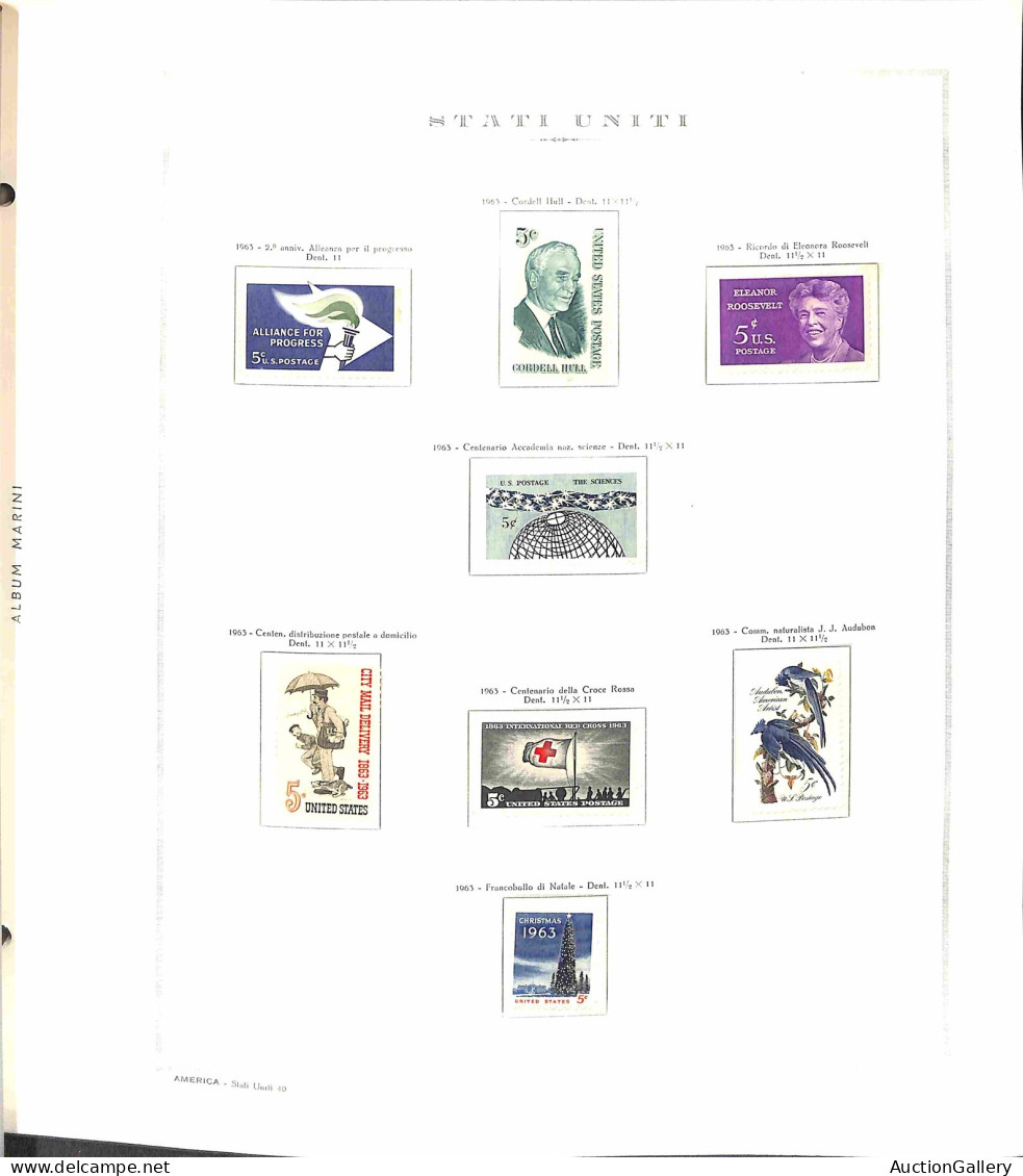 Lotti&Collezioni - Europa&Oltremare - STATI UNITI D'AMERICA - 1948/1983 - Collezione di valori e serie complete del peri