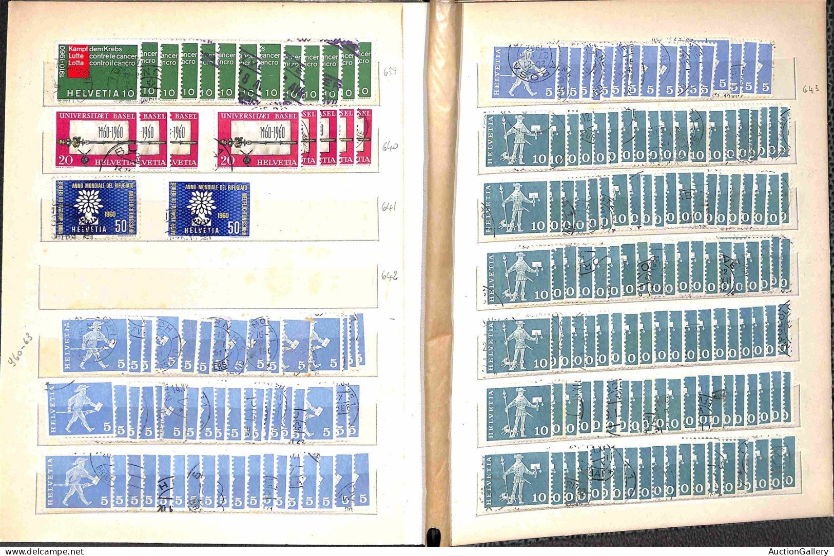 Lotti&Collezioni - Europa&Oltremare - MONDIALE - 1850/1940 circa - Insieme di valori nuovi e usati anche ripetuti di div