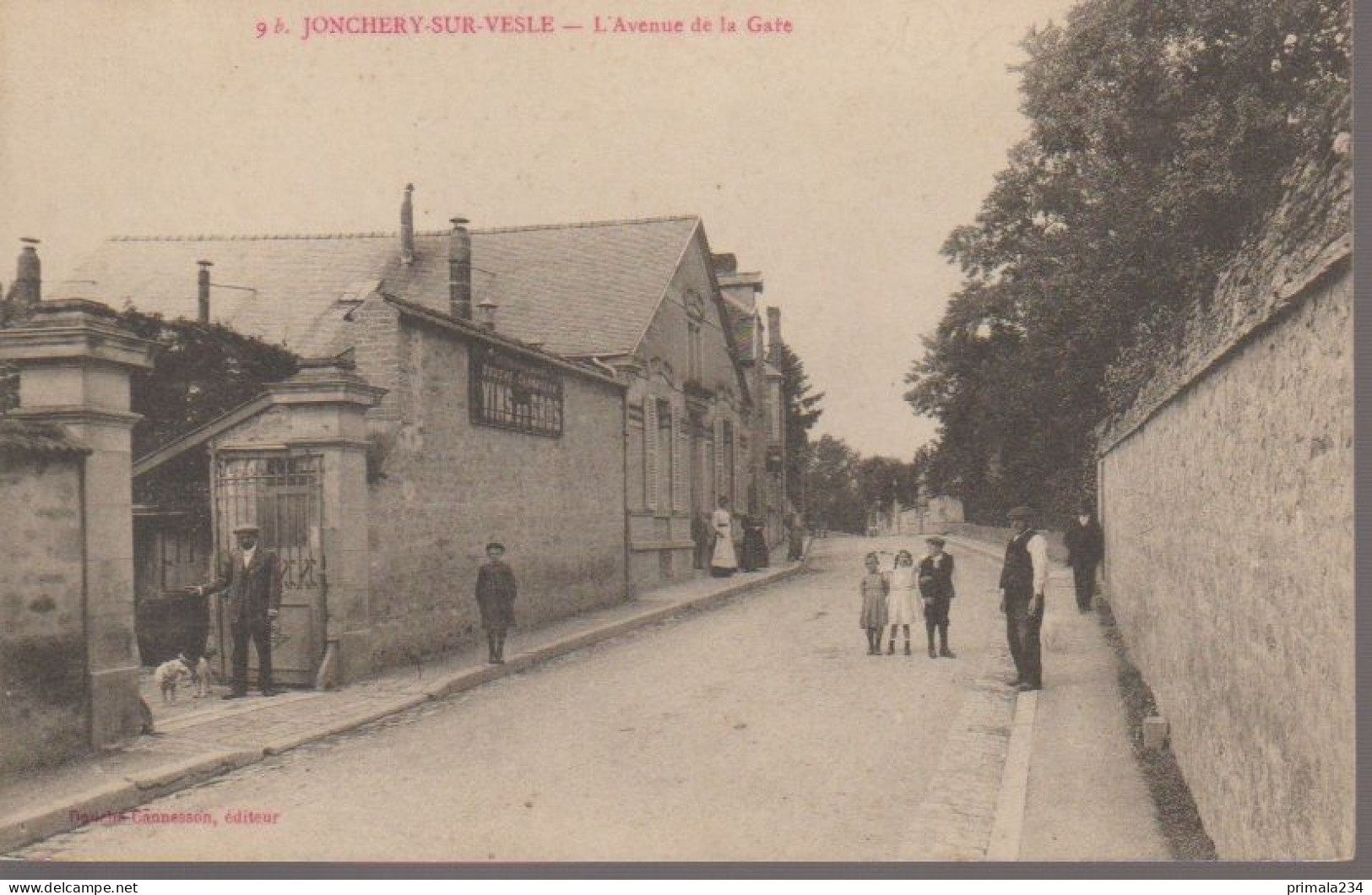 JONCHERY SUR VESLE - AVENUE DE LA GARE - Jonchery-sur-Vesle
