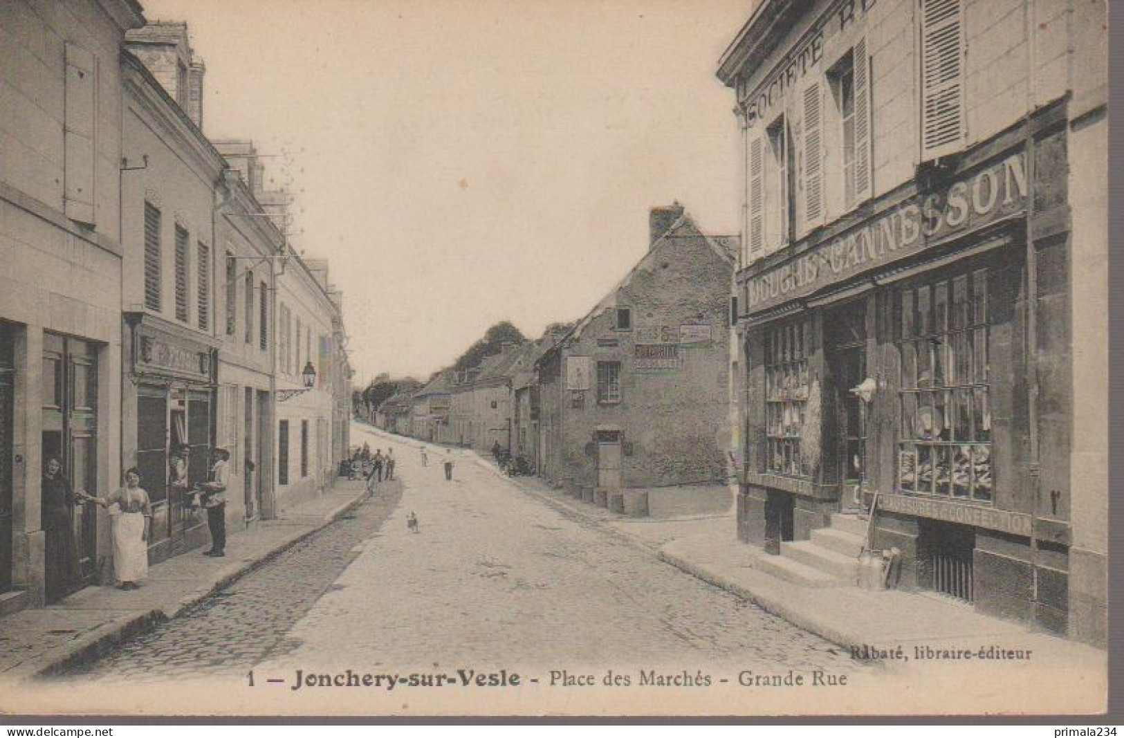 JONCHERY SUR VESLE - PLACE DES MARCHES - Jonchery-sur-Vesle