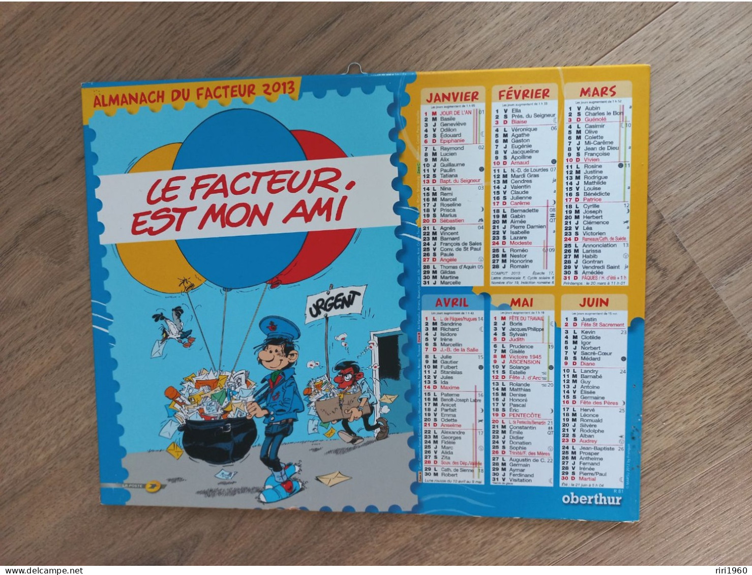Almanach Du Facteur. Gaston Lagaf. - Grand Format : 2001-...