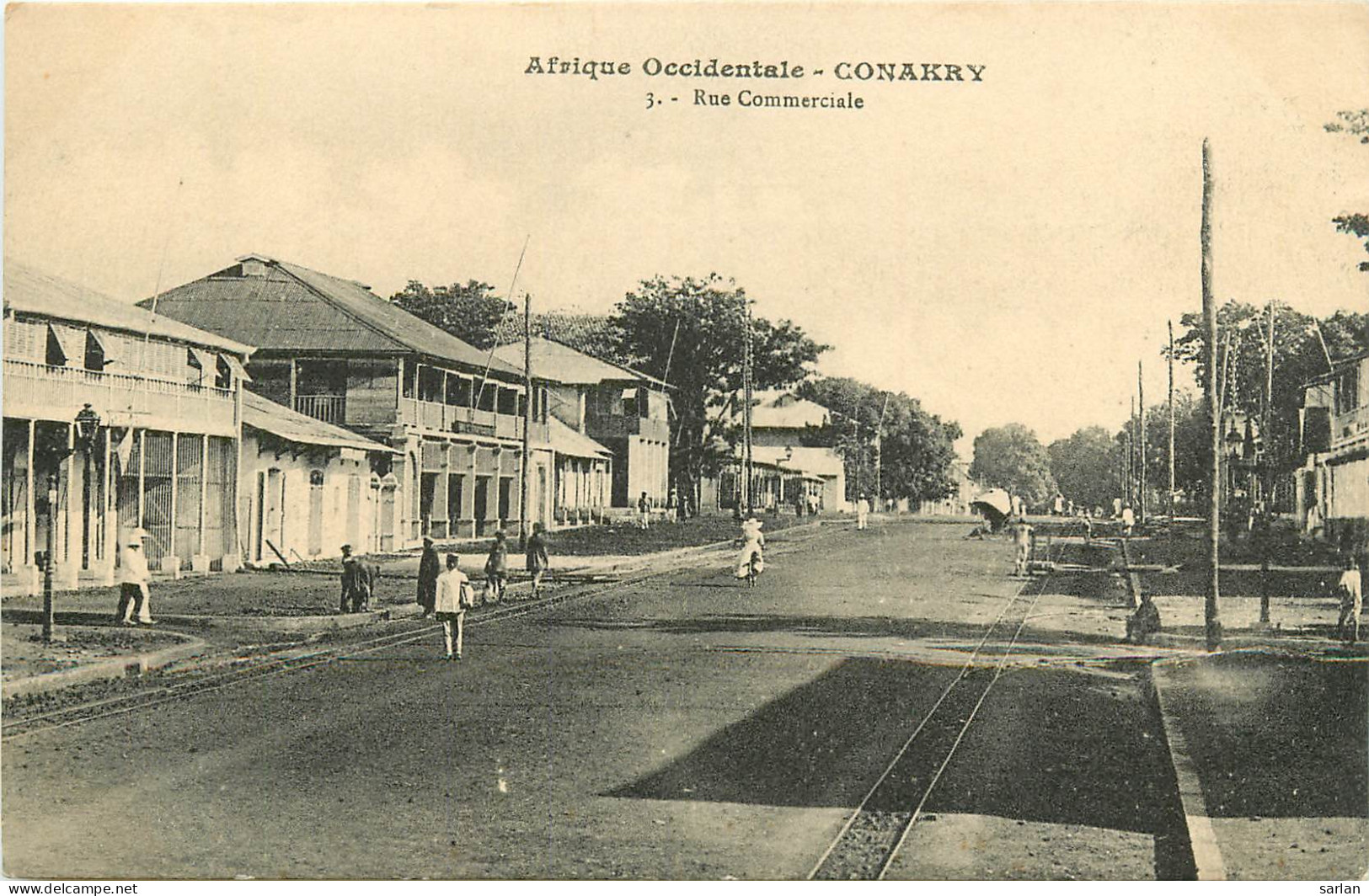  AOF , GUINEE FRANCAISE , CONAKRY , Rue Commerciale ,  * 299 75 - Guinée Française