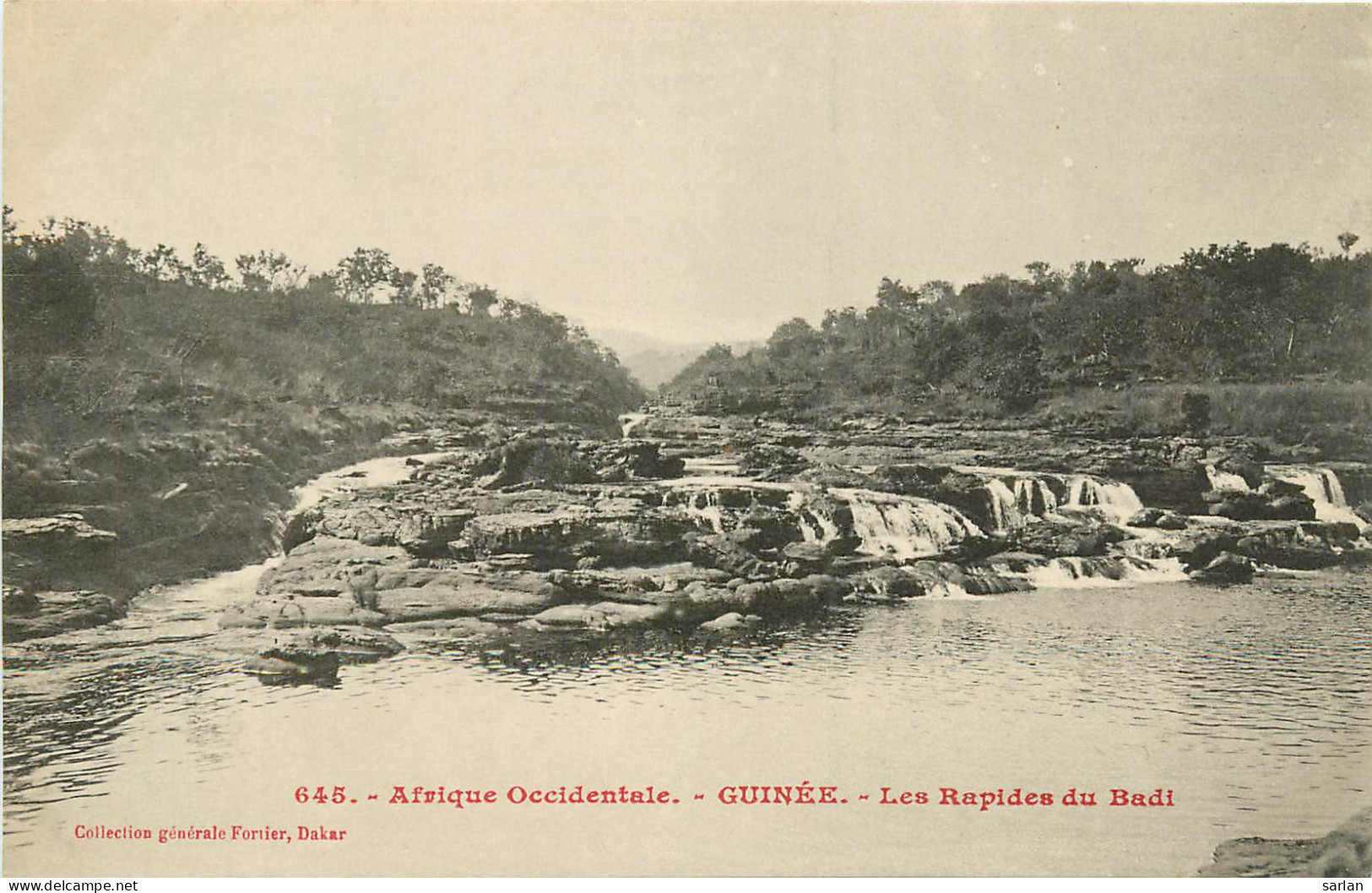  AOF , GUINEE FRANCAISE , Fortier N° 645 , Rapide Du Badi ,  * 299 85 - Guinée Française