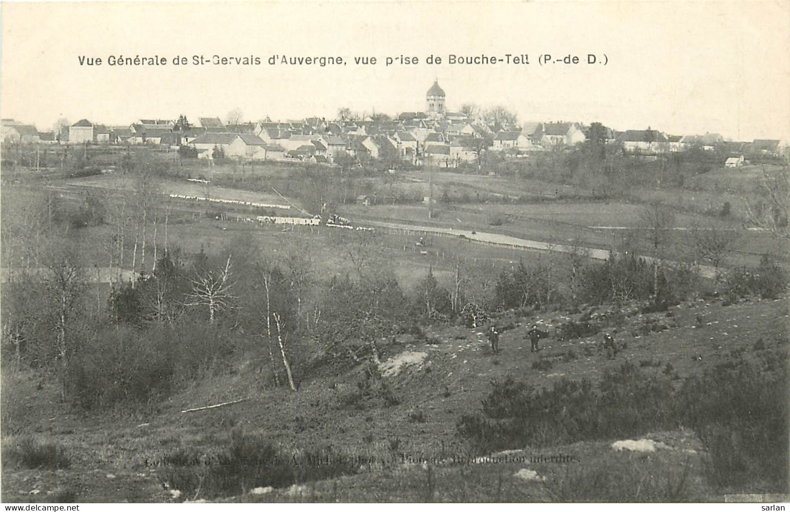 63 , ST GERVAIS , Collection Michel , Vue Generale , * 303 40 - Saint Gervais D'Auvergne