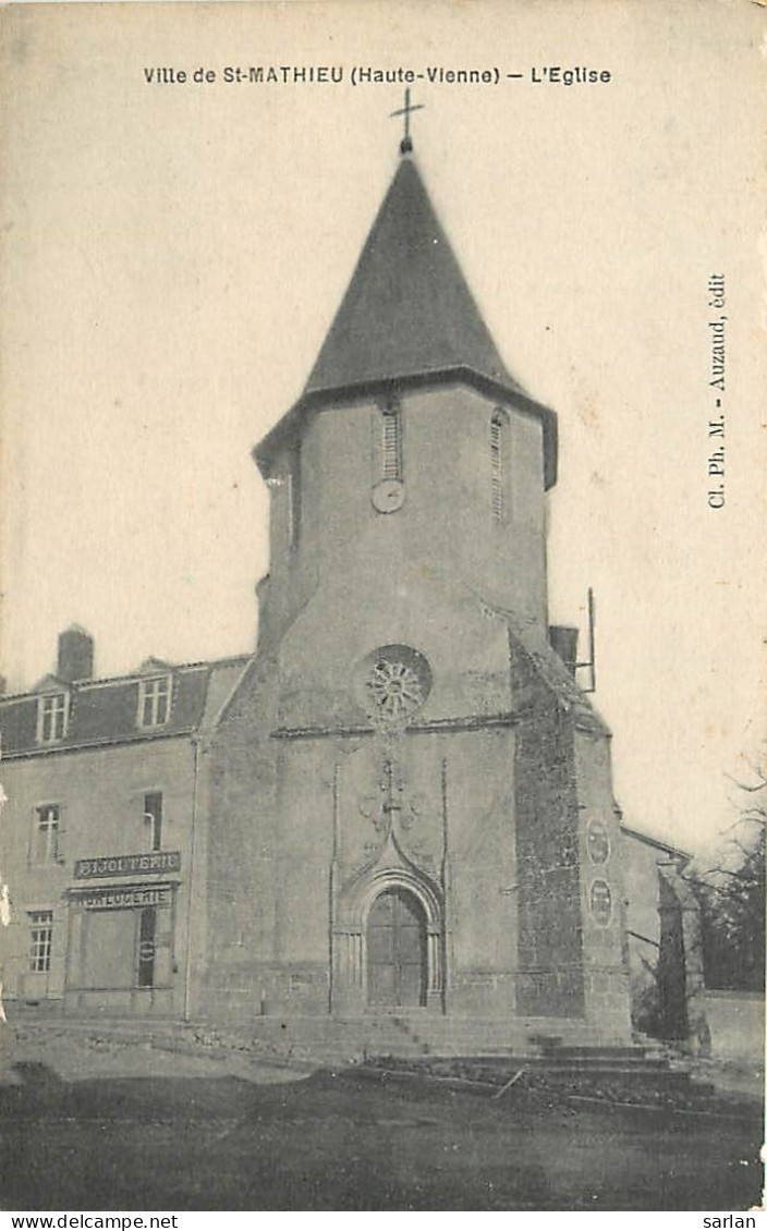 87 , ST MATHIEU , L'église , * 309 16 - Saint Mathieu