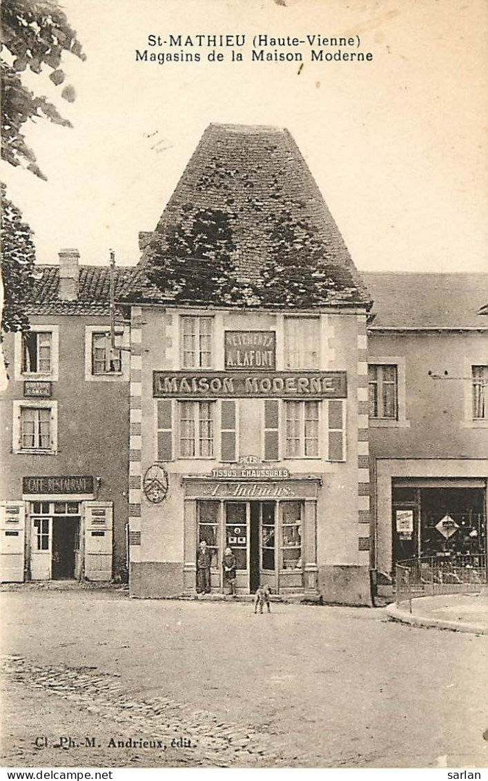 87 , ST MATHIEU , Magasins De La Maison Moderne , Magasin Andrieux , * 309 17 - Saint Mathieu