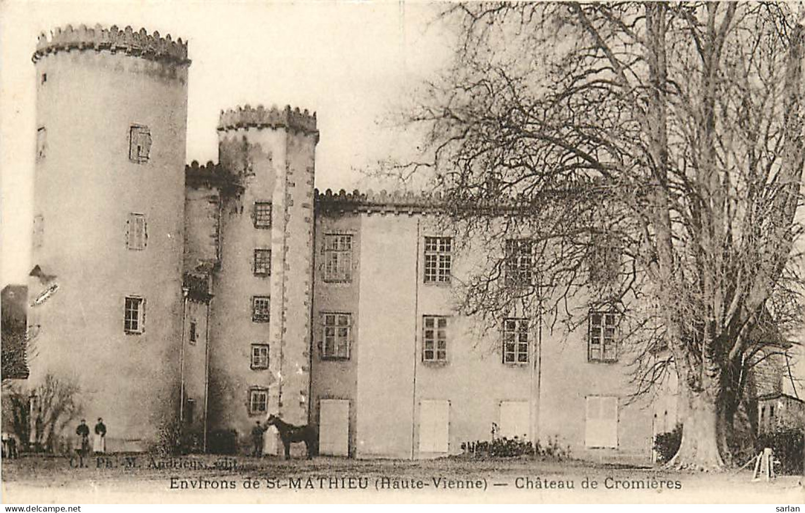 87 , ST MATHIEU , Chateau De Cromieres , * 309 19 - Saint Mathieu