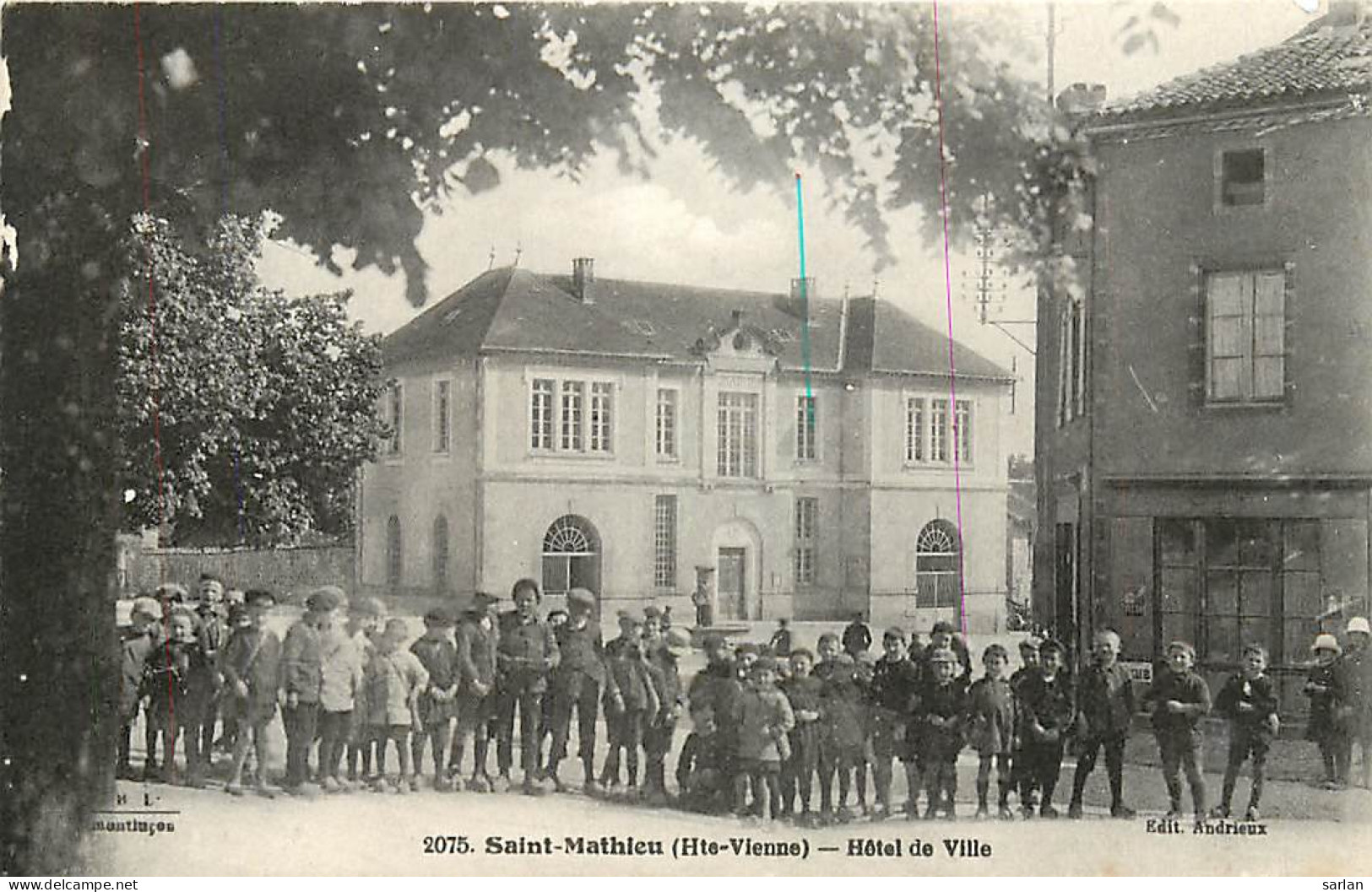 87 , ST MATHIEU , Hotel De Ville , * 309 23 - Saint Mathieu