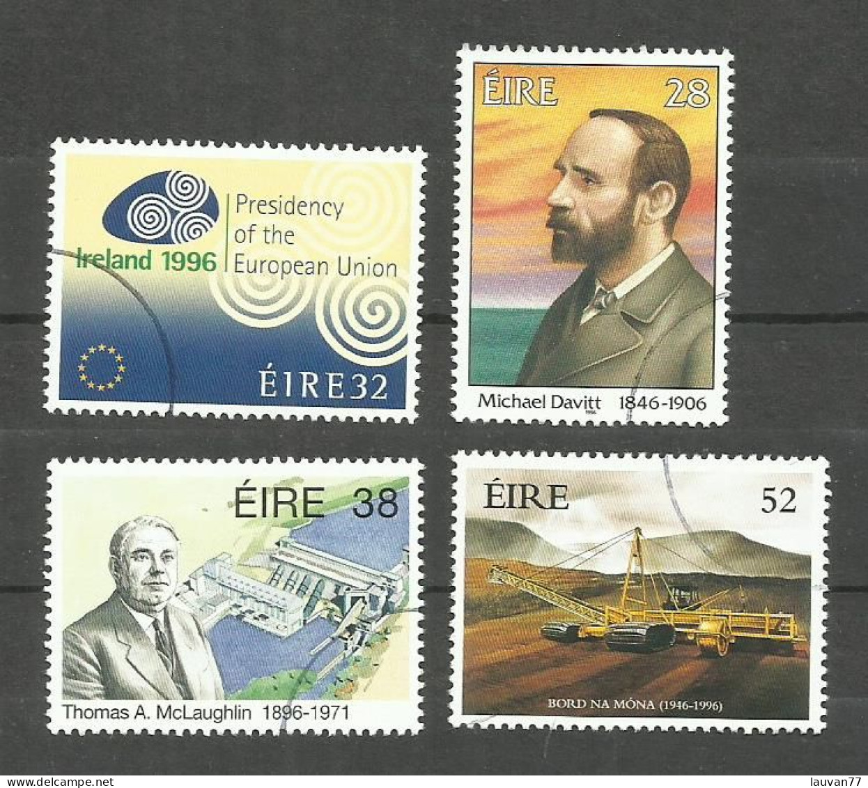 Irlande N°954 à 957 Cote 4.25€ - Used Stamps