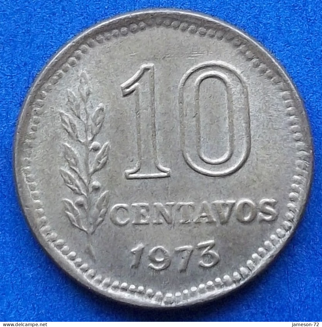 ARGENTINA - 10 Centavos 1973 KM# 66 Monetary Reform (1970-1983) - Edelweiss Coins - Argentinië