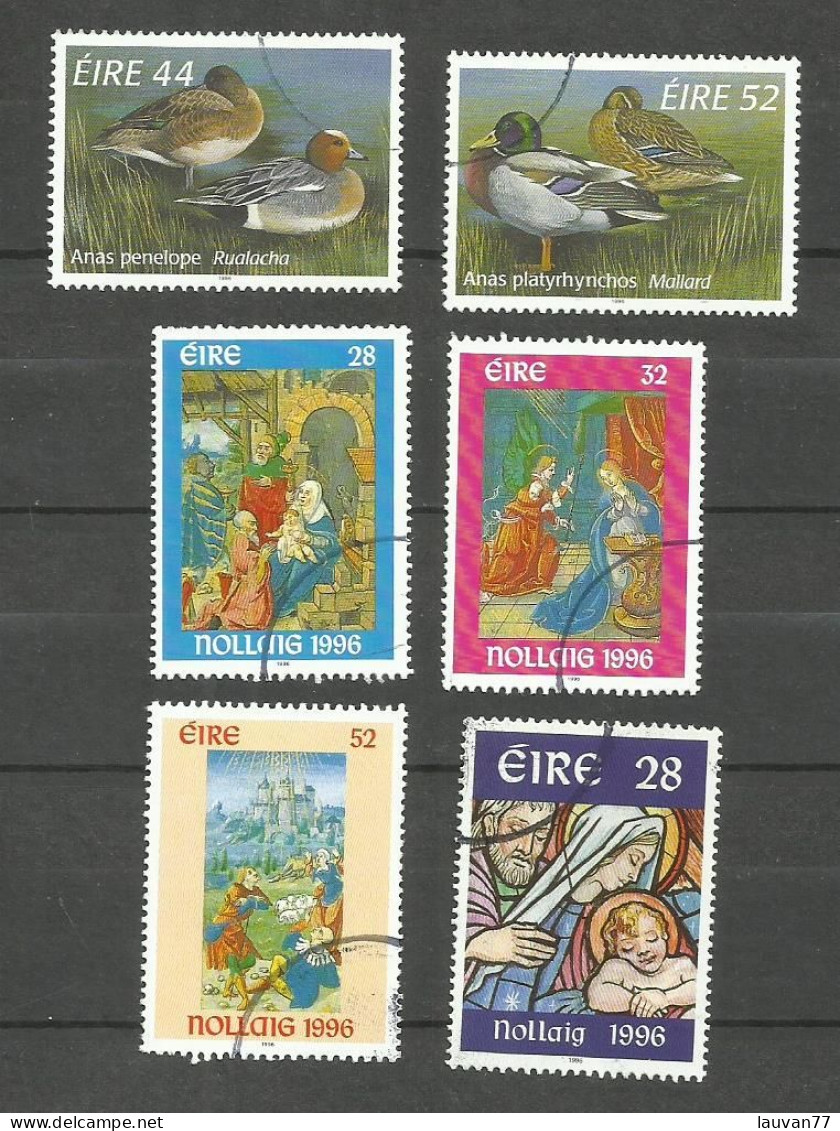 Irlande N°965, 966, 975 à 978 Cote 6.75€ - Used Stamps
