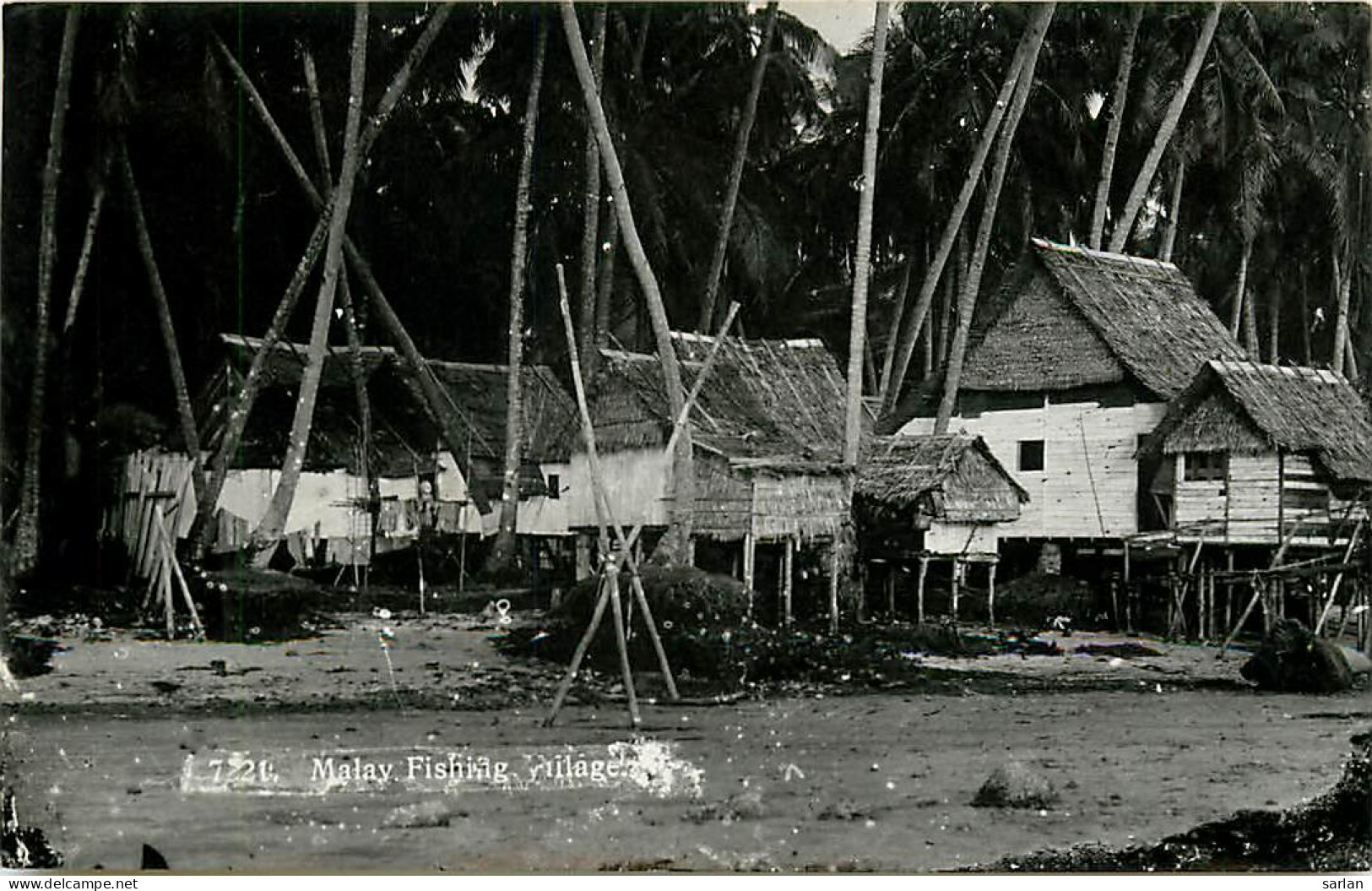 MALAISIE , Carte Photo , Fishing Village , * 315 29 - Malaysia