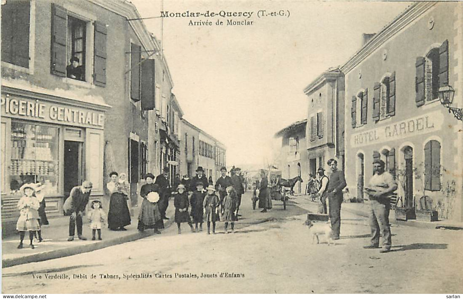 82 , MONCLAR DE QUERCY , Arrivée De Monclar , * 316 24 - Montclar De Quercy