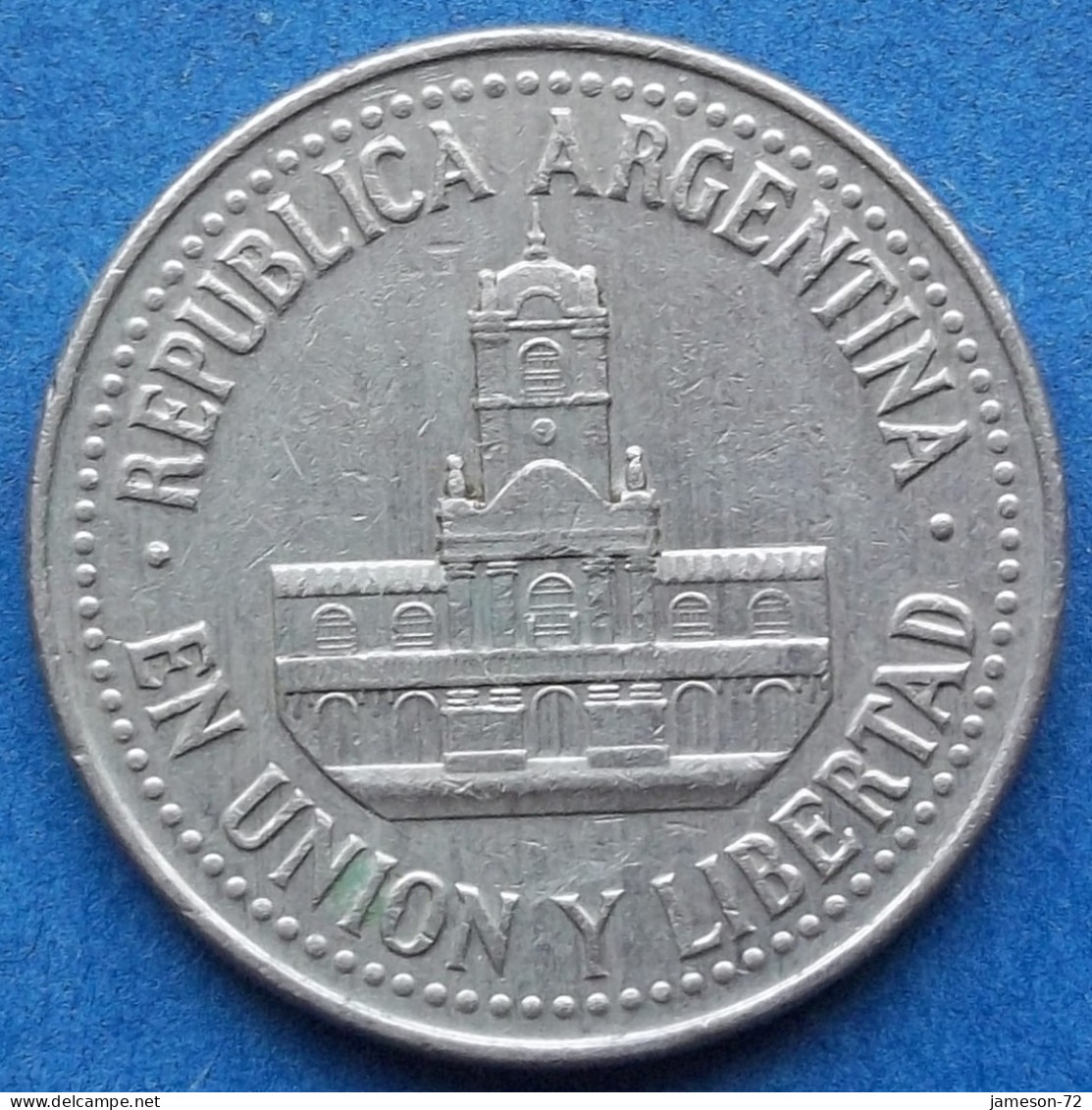ARGENTINA - 25 Centavos 1993 "Buenos Aires City Hall" KM# 82 Monetary Reform (1992) - Edelweiss Coins - Argentinië