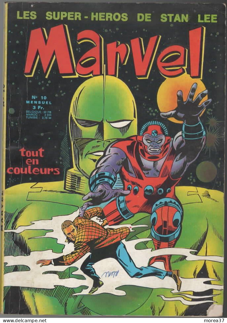 MARVEL N°10   RARE  (CF ) - Marvel France