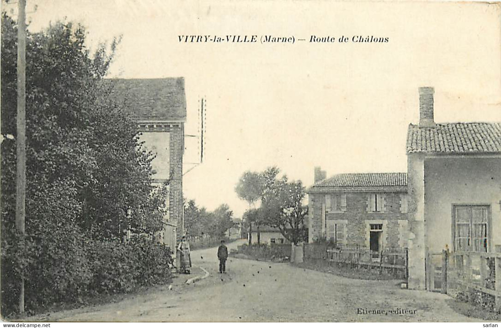 51 , VITRY LA VILLE , Route De Chalons , * 320 89 - Vitry-la-Ville