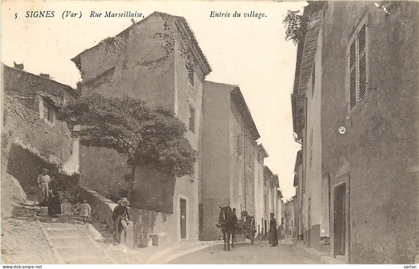 83 , SIGNES , Rue Marseillaise , Entrée Du Village , * 322 40 - Signes