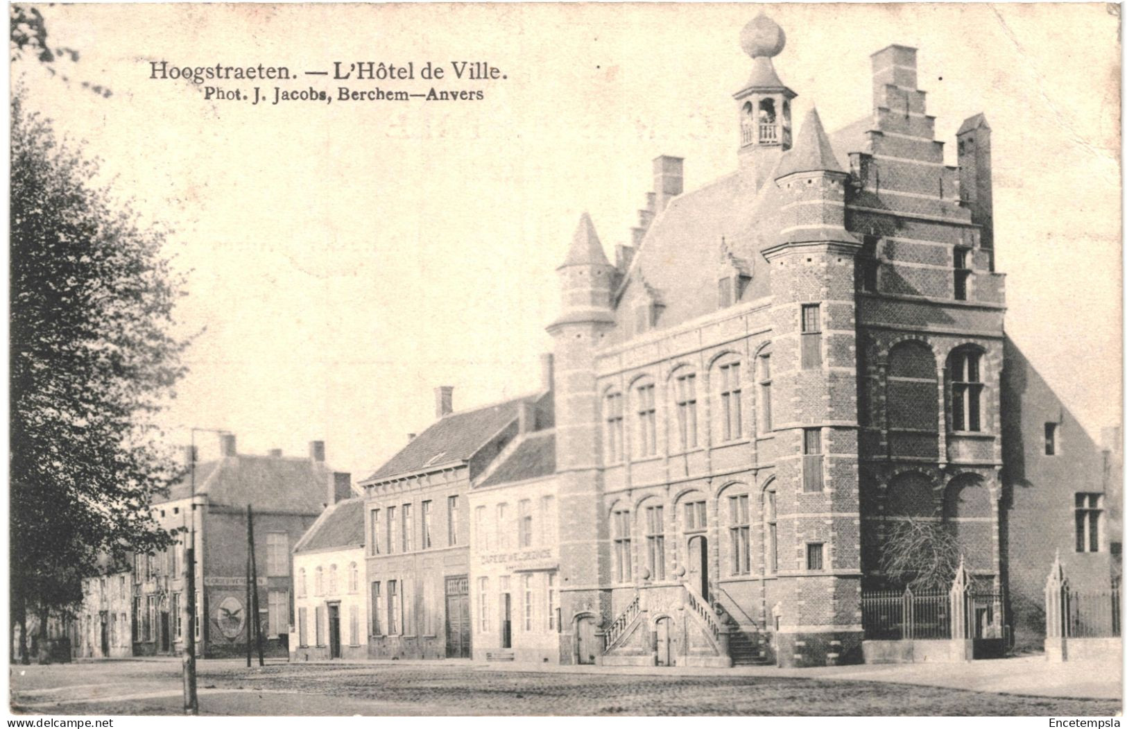 CPA  Carte Postale Belgique  Hoogstraten  Hôtel De Ville 1907 VM75421ok - Hoogstraten