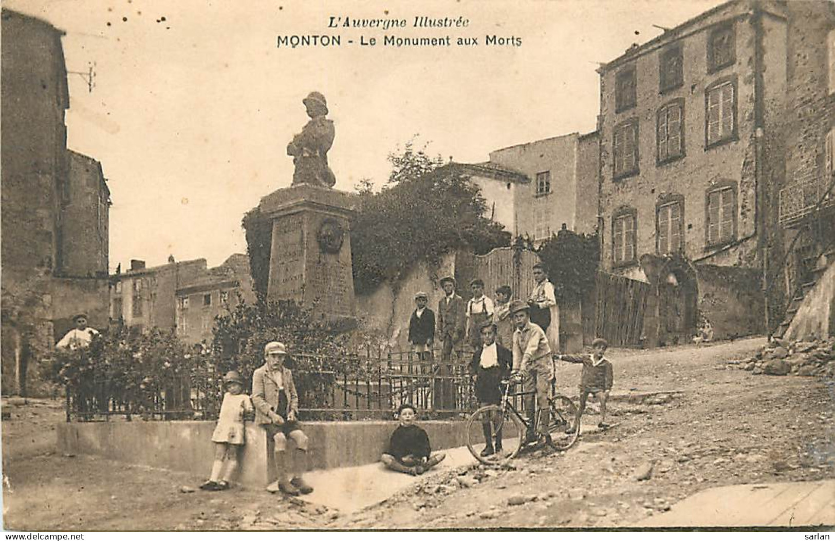 63 , MONTON , Le Monument Aux Morts , * 324 77 - Veyre Monton