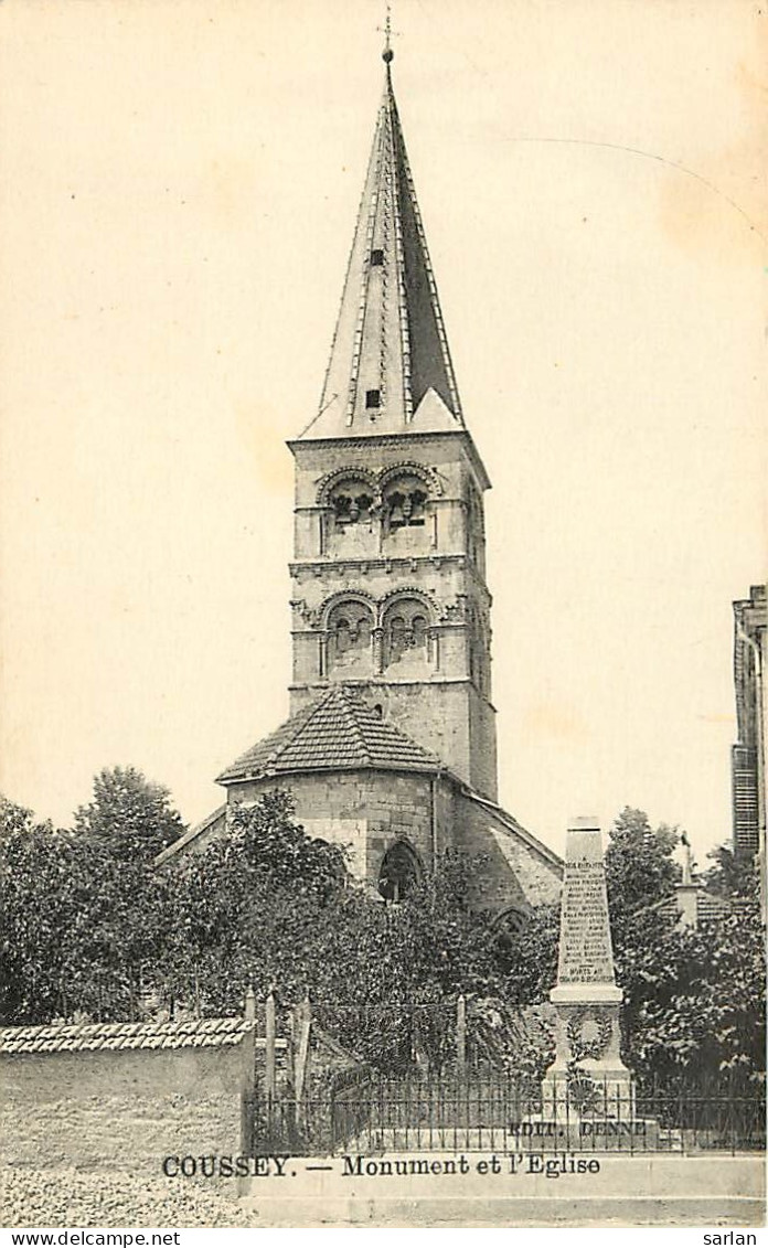 88 , COUSSEY , Monument Et église , * 329 03 - Coussey