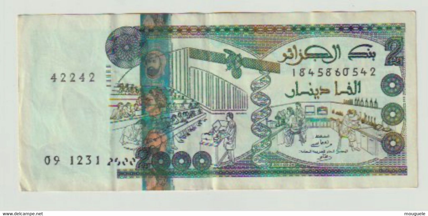 Beau Billet De 2000 Dinars De 24/03/2011 - Algerije