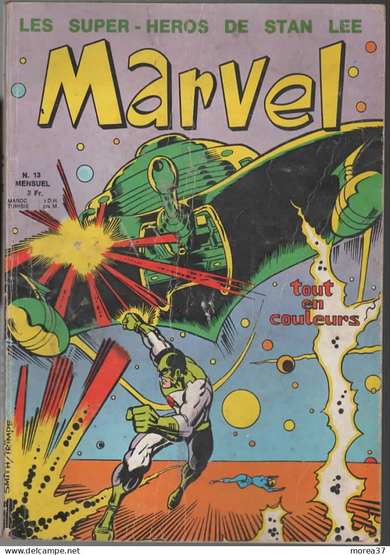 MARVEL N°13   RARE  (CF ) - Marvel France