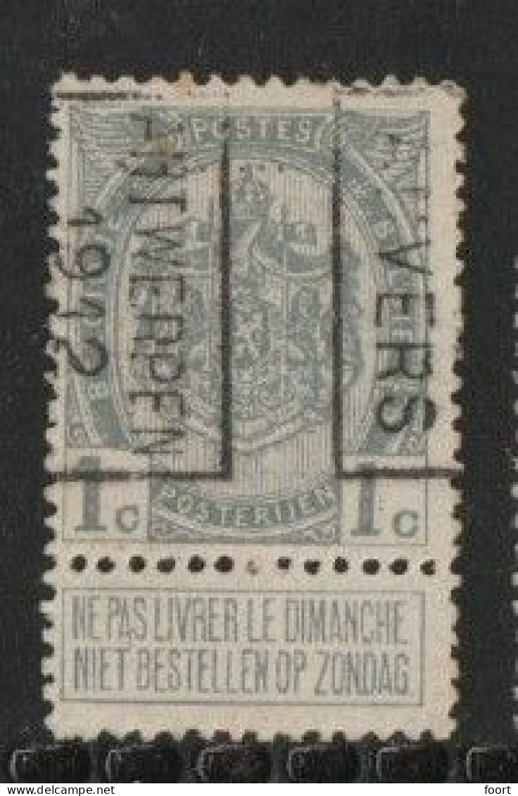 Antwerpen 1912  Nr.  1810B - Rolstempels 1910-19