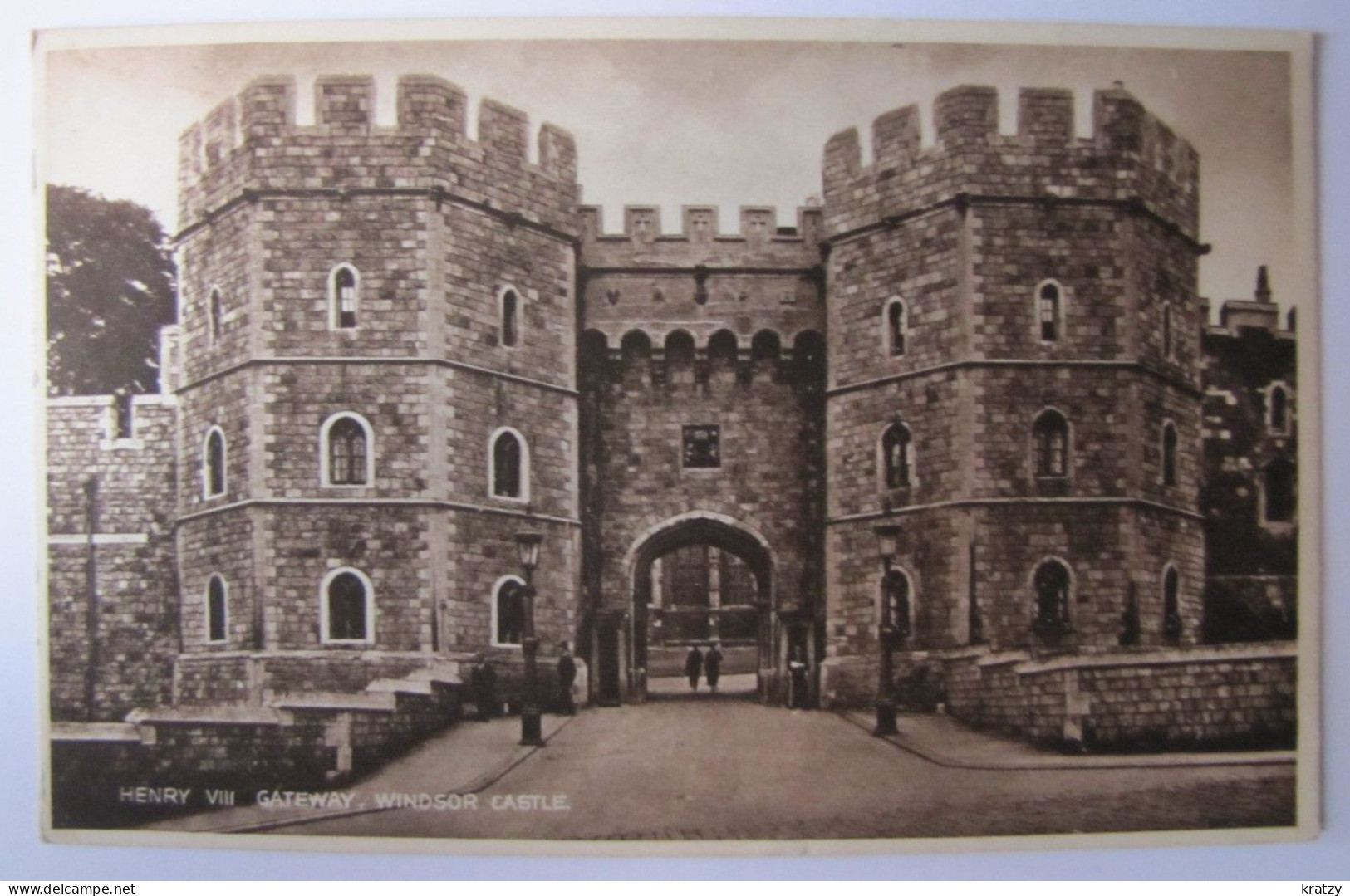 ROYAUME-UNI - ANGLETERRE - BERKSHIRE - WINDSOR - Castle - Henry VIII Gateway - Windsor Castle