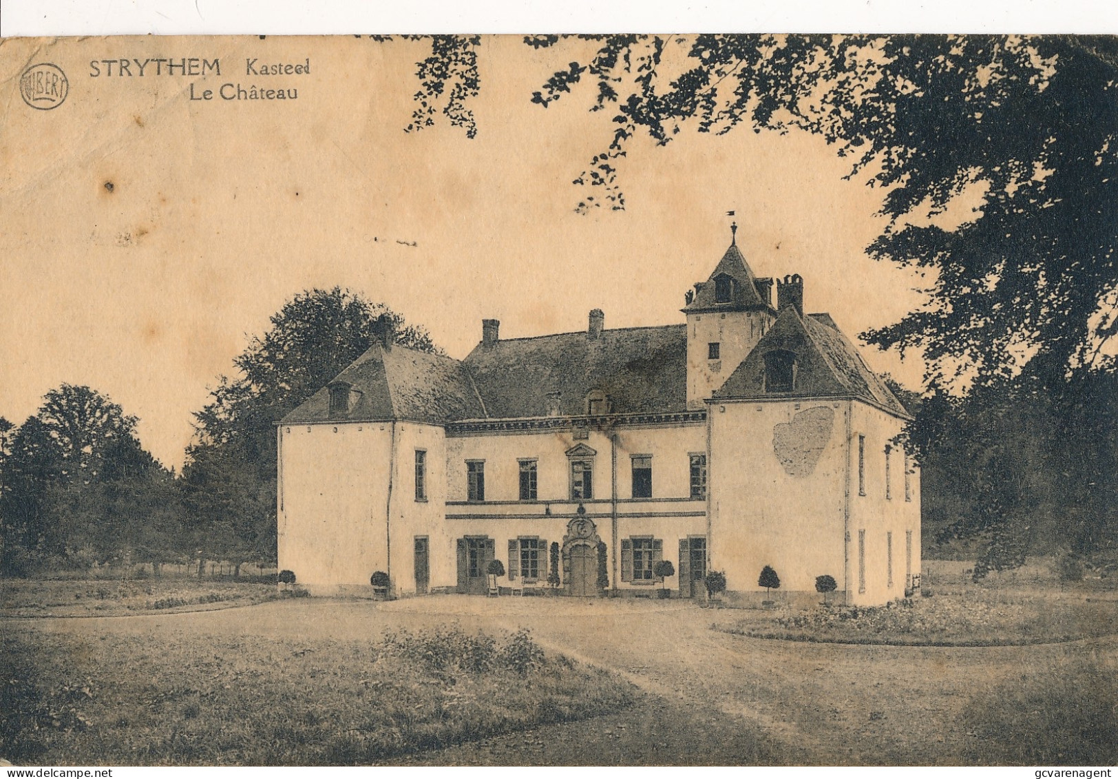 STRYTHEM  STRIJTEM    KASTEEL  LE CHATEAU       2 SCANS - Ranst