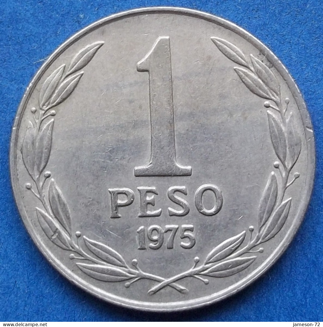 CHILE - 1 Peso 1975 KM# 207 Monetary Reform (1975) - Edelweiss Coins - Chile