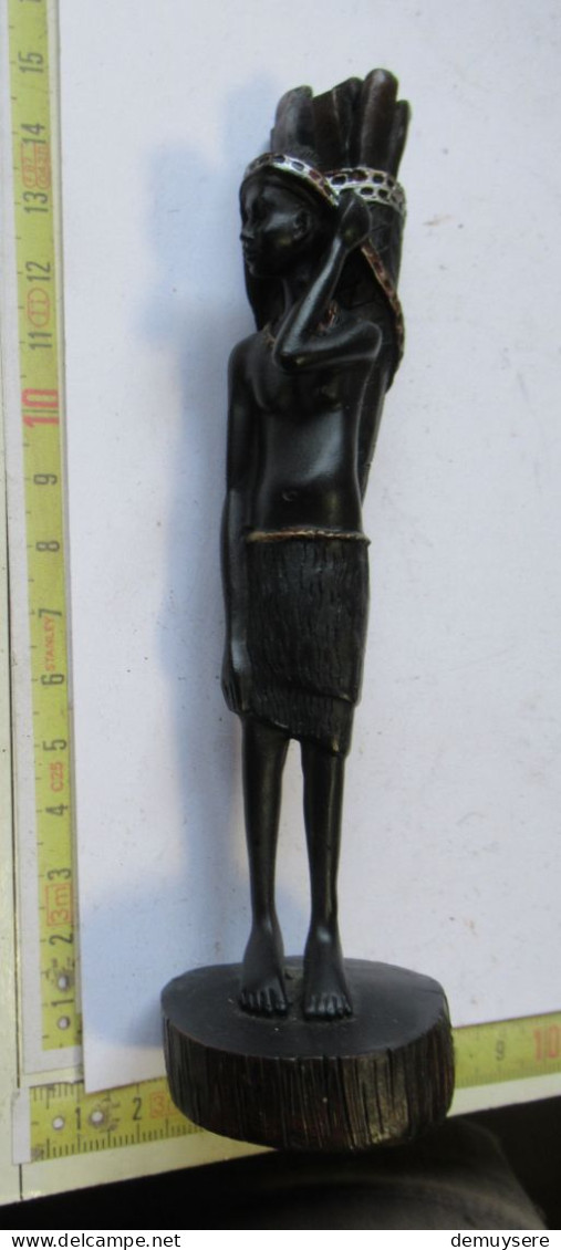 LADE 15 - STATUE  BOIS - HOUTEN BEELD - 15 CM - Art Africain