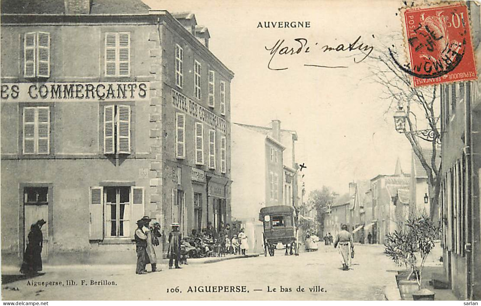 63 , AIGUEPERSE , Le Bas De Ville , CF * 337 84 - Aigueperse