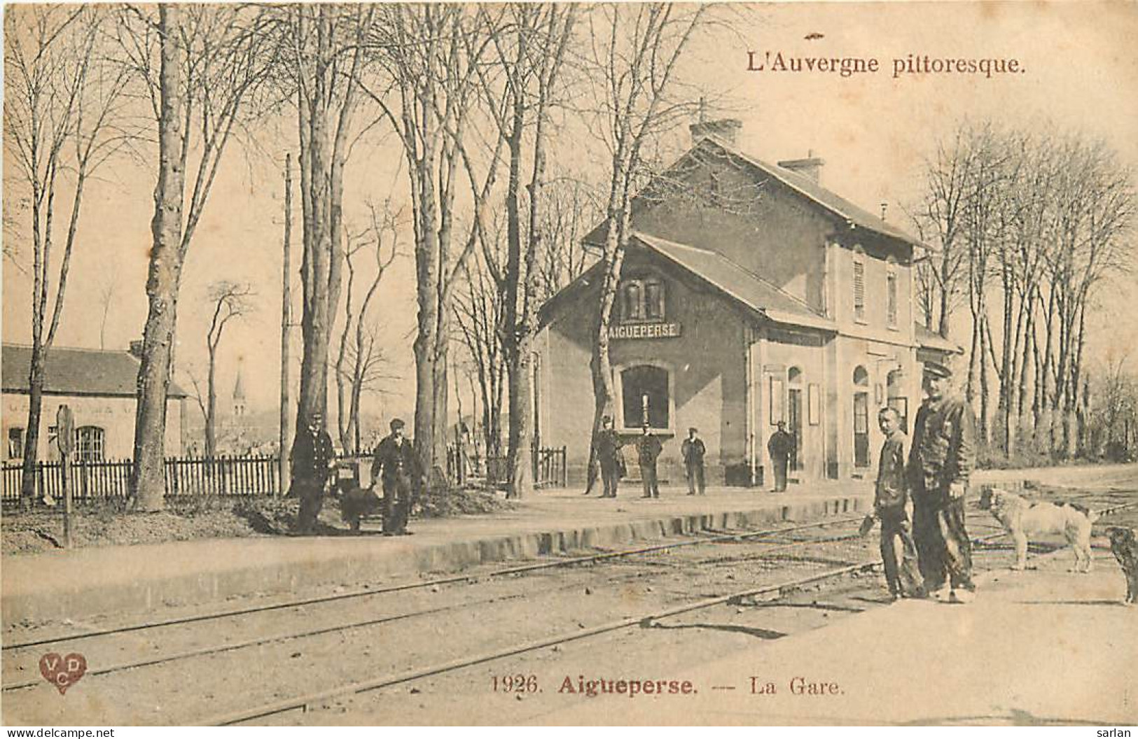 63 , AIGUEPERSE , La Gare , CF * 337 87 - Aigueperse