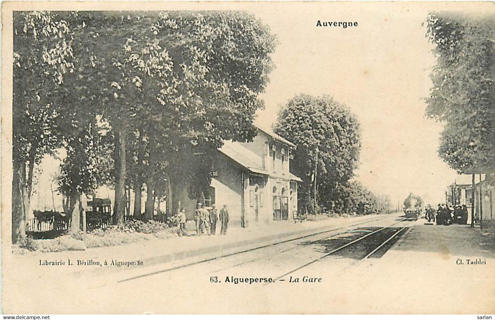 63 , AIGUEPERSE , La Gare , CF * 337 88 - Aigueperse