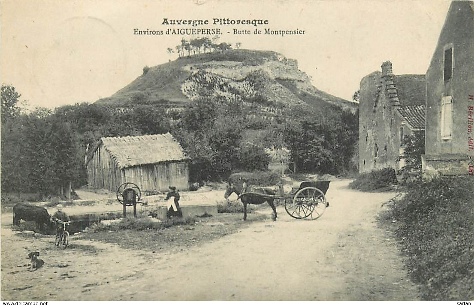 63 , Environs D' AIGUEPERSE , Butte De Montpensier , CF * 337 96 - Aigueperse