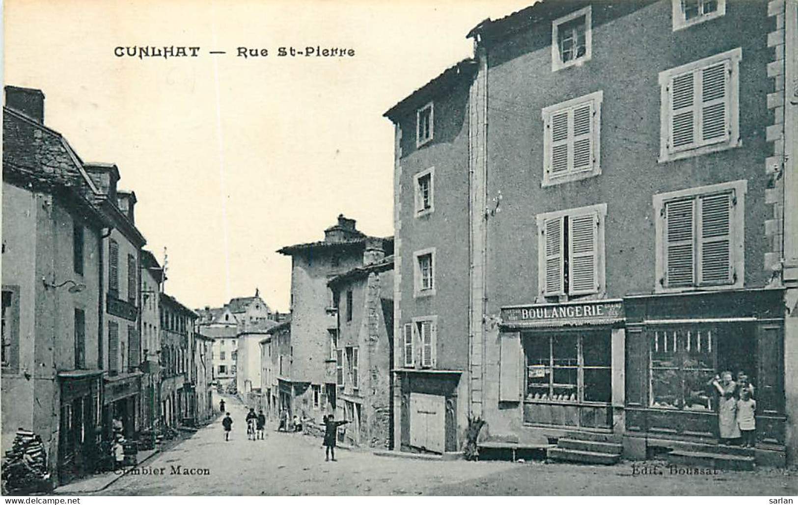 63 , CUNLHAT , Rue Saint Pierre , CF * 340 43 - Cunlhat