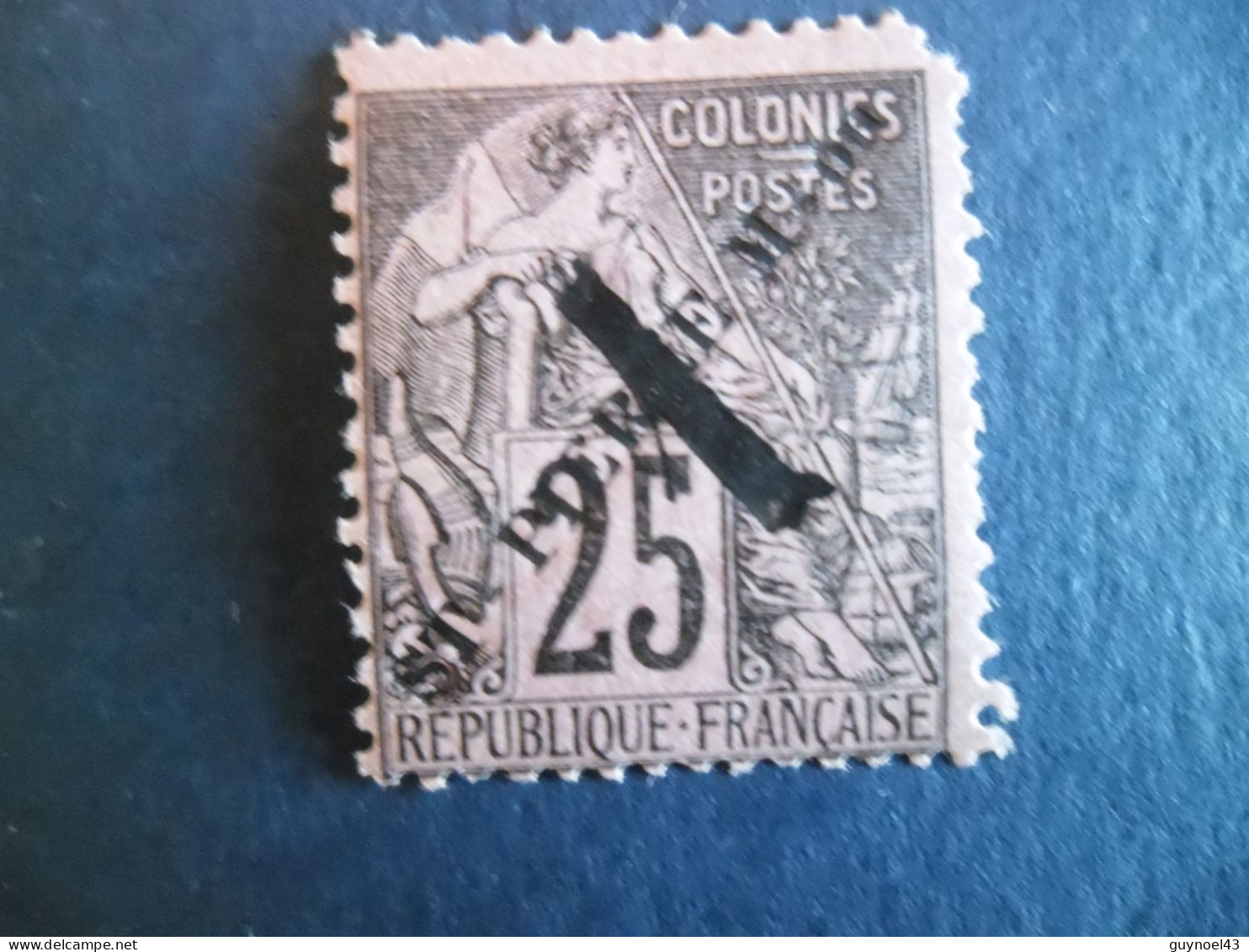 SPM1892 Y/T 45  " Timbres D'octobre 1891 Surchargés "  Neuf** - Cote 34,00 - Nuovi