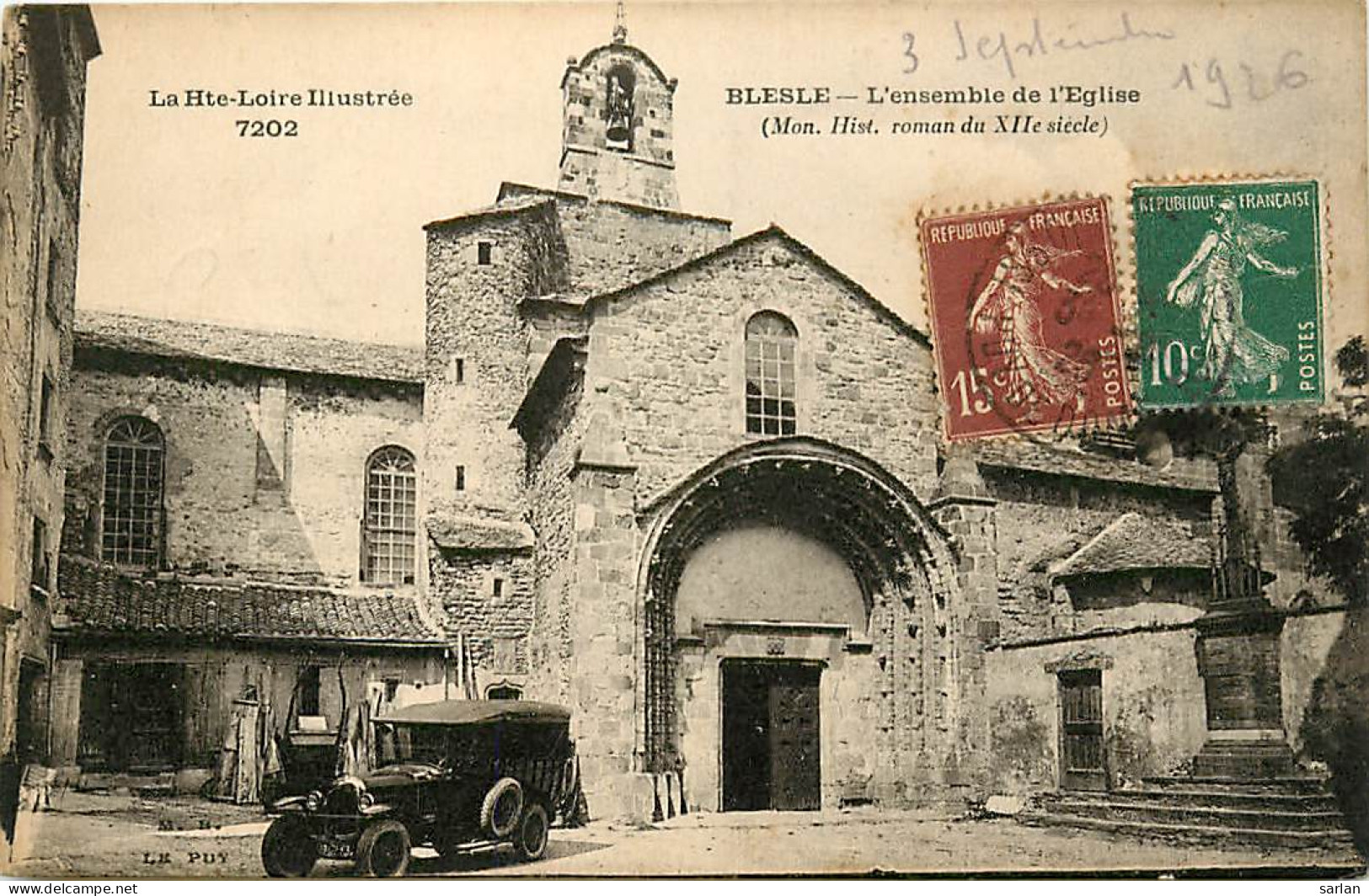 43 , BLESLE , L'église , CF * 348 29 - Blesle