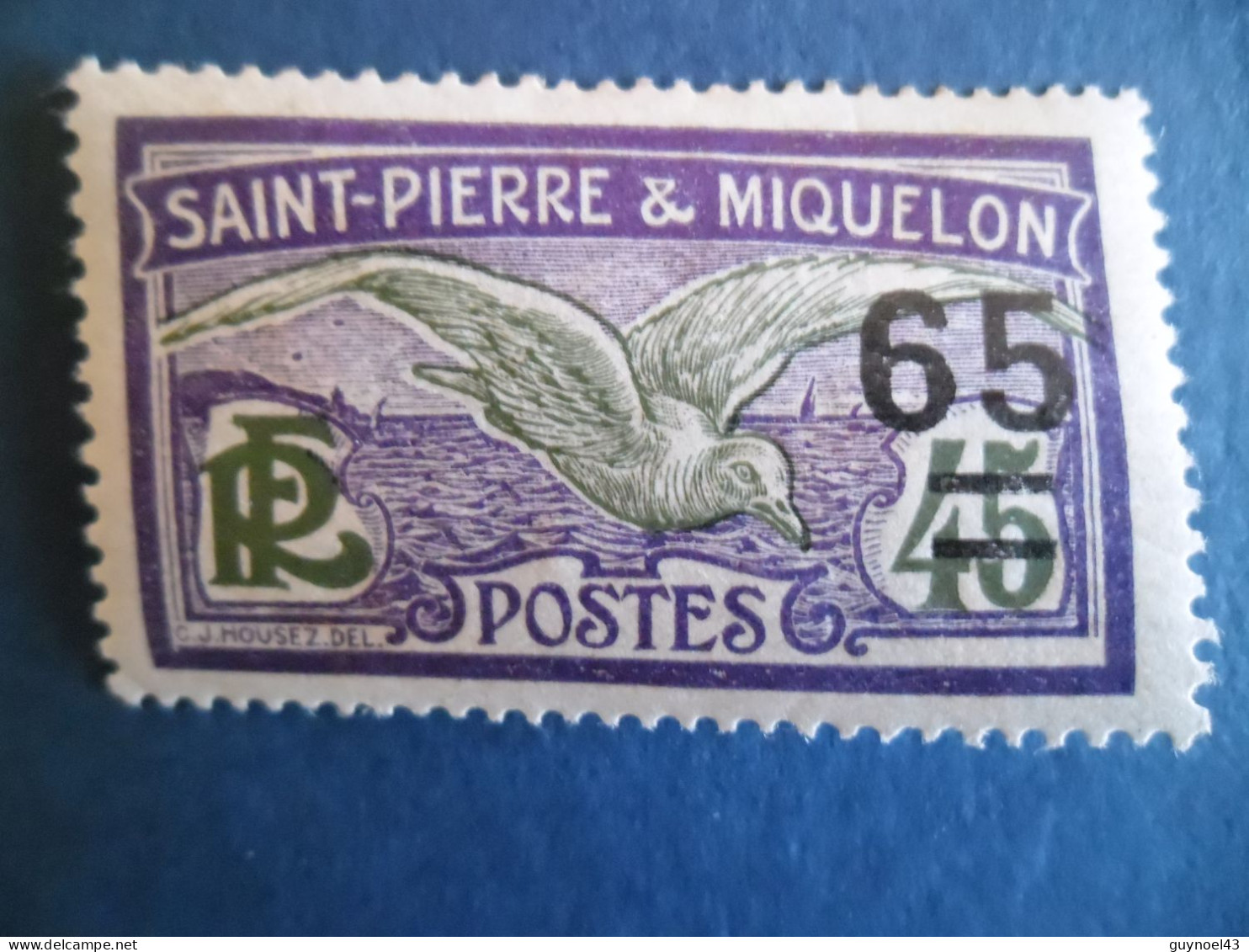 SPM 1924-27 Y/T 121  " Type 1909 Nouvelle Valeur " Neuf Avec Charnière - Cote 3,50 - Neufs