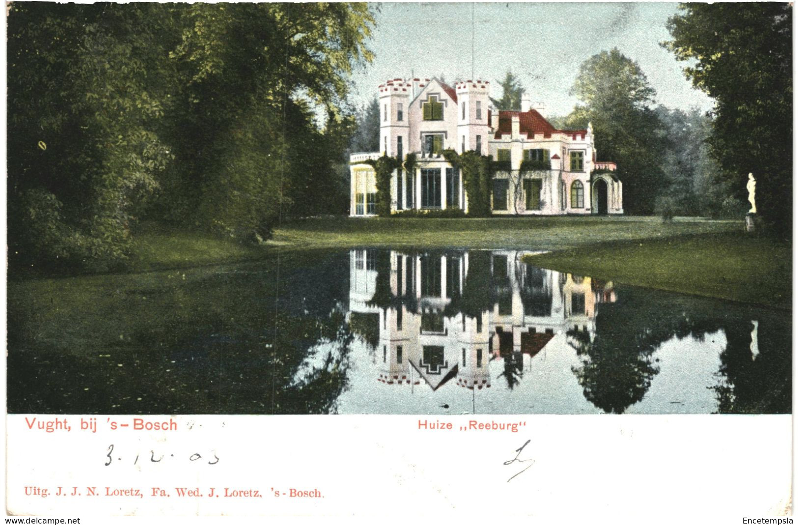 CPA  Carte Postale Pays Bas Vught Bij 's Bosch Huize Reeburg 1903  VM75433 - Vught