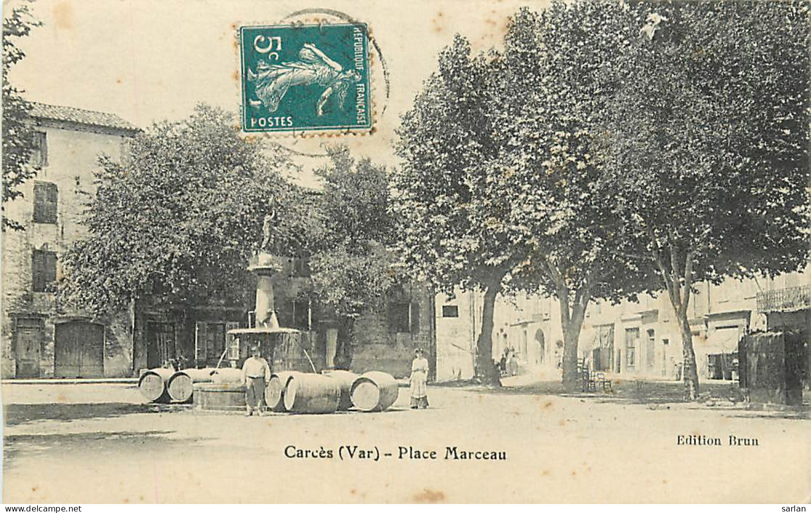 83 , CARCES , Place Marceau , * 355 47 - Carces