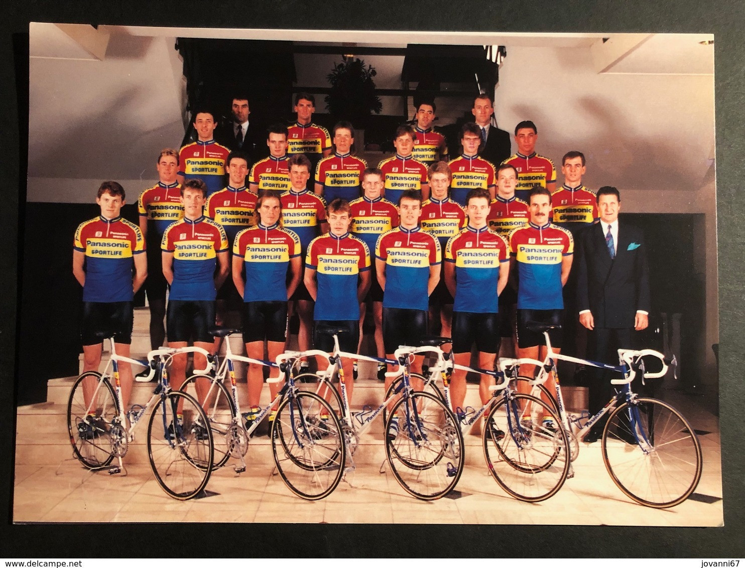 Panasonic Teamcard 1990 - Carte / Card - Cyclists - Cyclisme - Ciclismo -wielrennen - Cyclisme