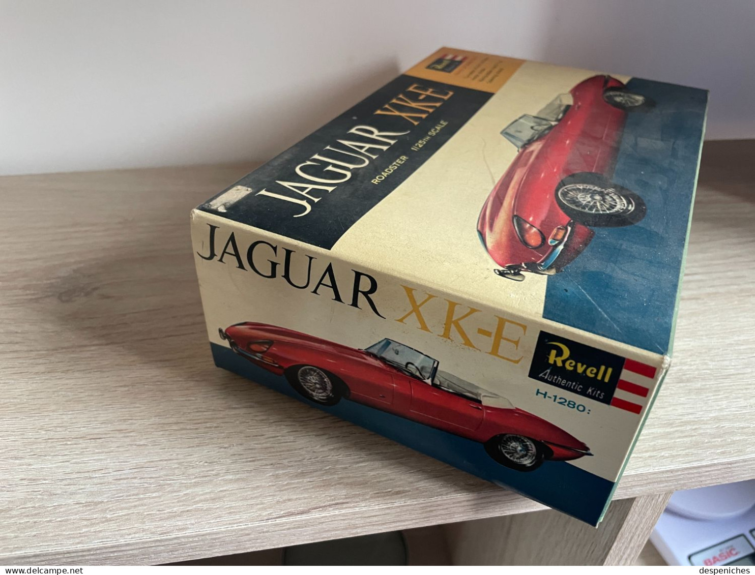 Maquette NEUVE Jaguar Type E XK-E Coupé Revell 1/25e, Intérieur Sous Blister - Automobili