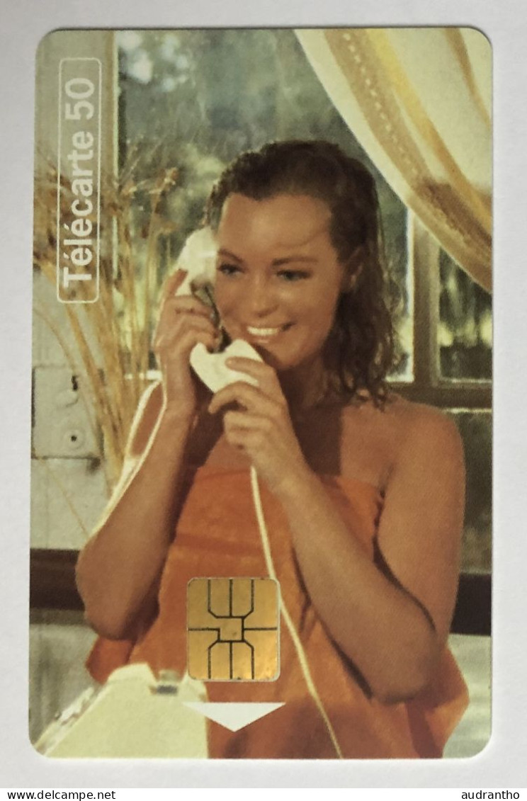 Télécarte Actrice Romy SCHNEIDER Dans La Piscine - Téléphone Et Cinéma - Film