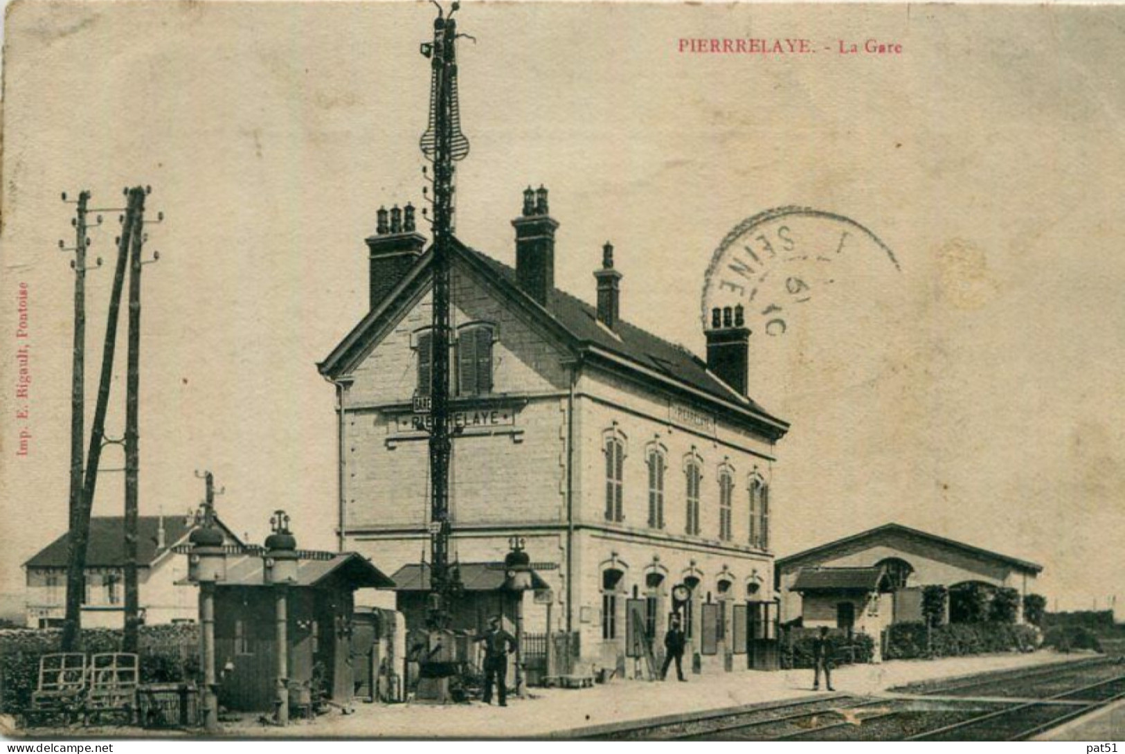 95 - Pierrelaye : La Gare - Pierrelaye