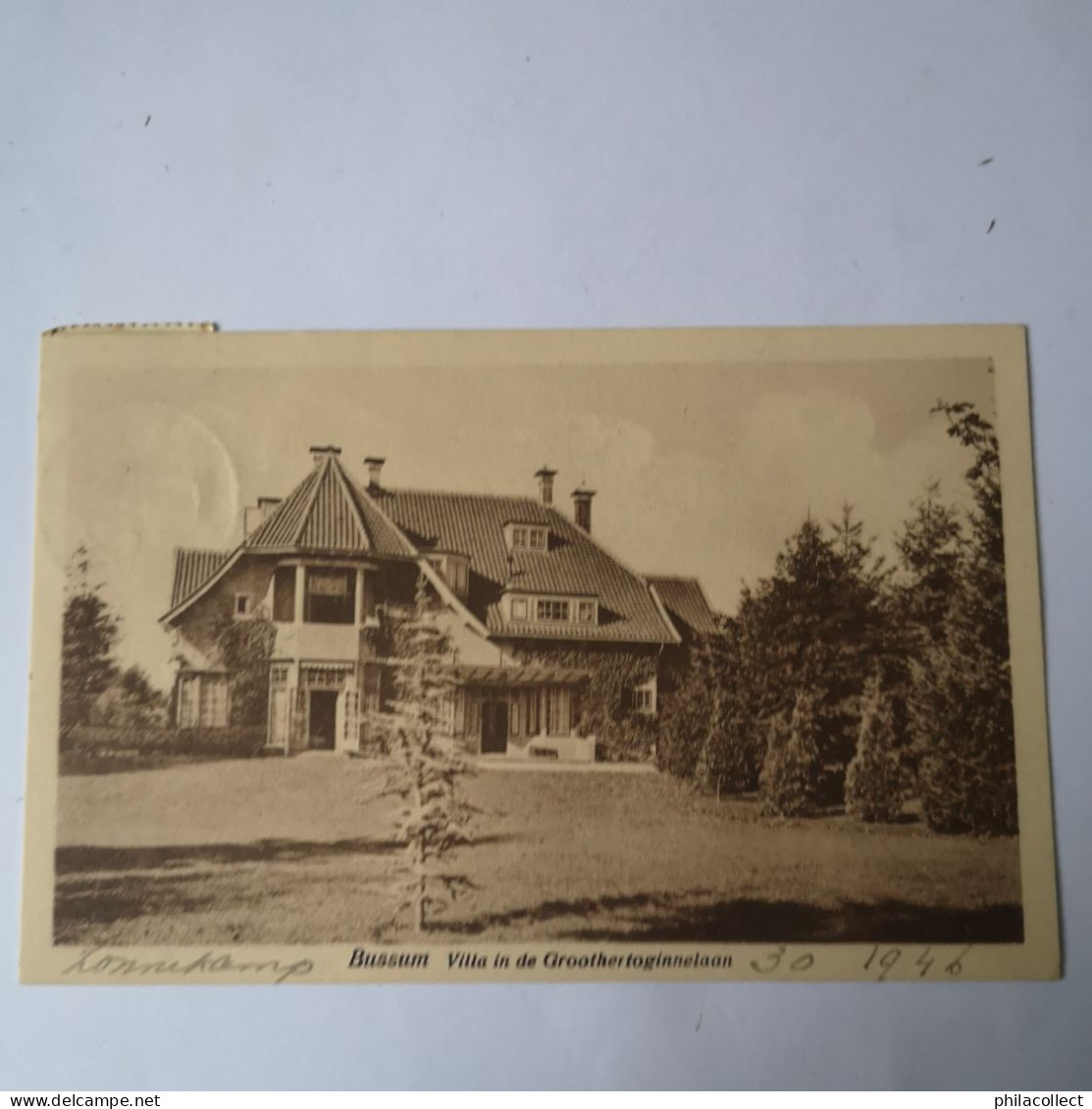 Bussum // Villa In De Groot Hertoginnelaan 1946 Leuke Frankeringen - Bussum