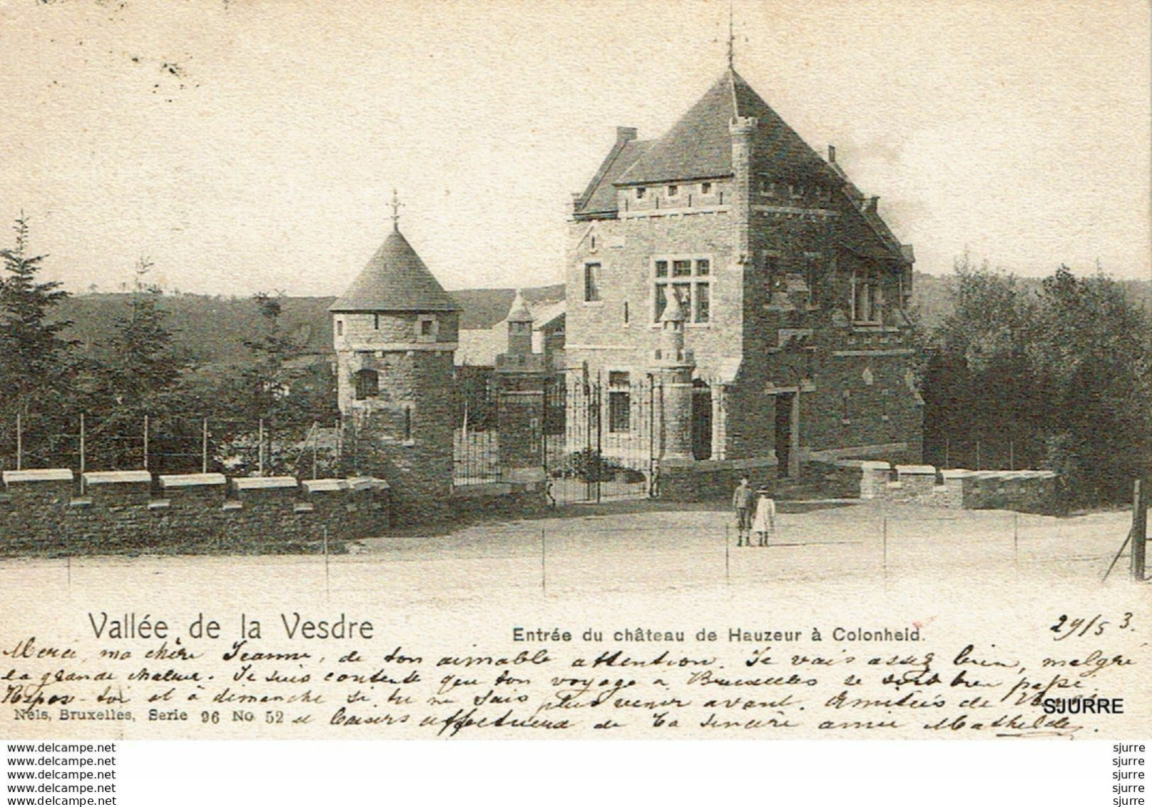 Trooz - Entrée Du Château  De Hauzeur à Colonheid - Kasteel - Trooz