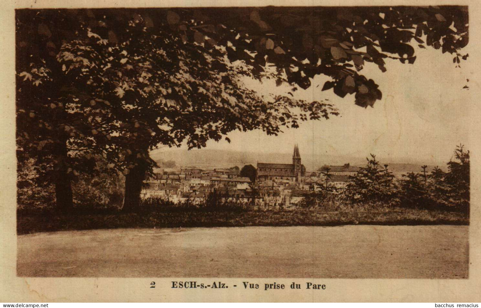 ESCH-SUR-ALZETTE  - Vue Prise Du Parc - Esch-Alzette